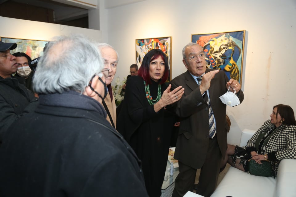 معرض الفنانة التشكيلية ريهام العدل 