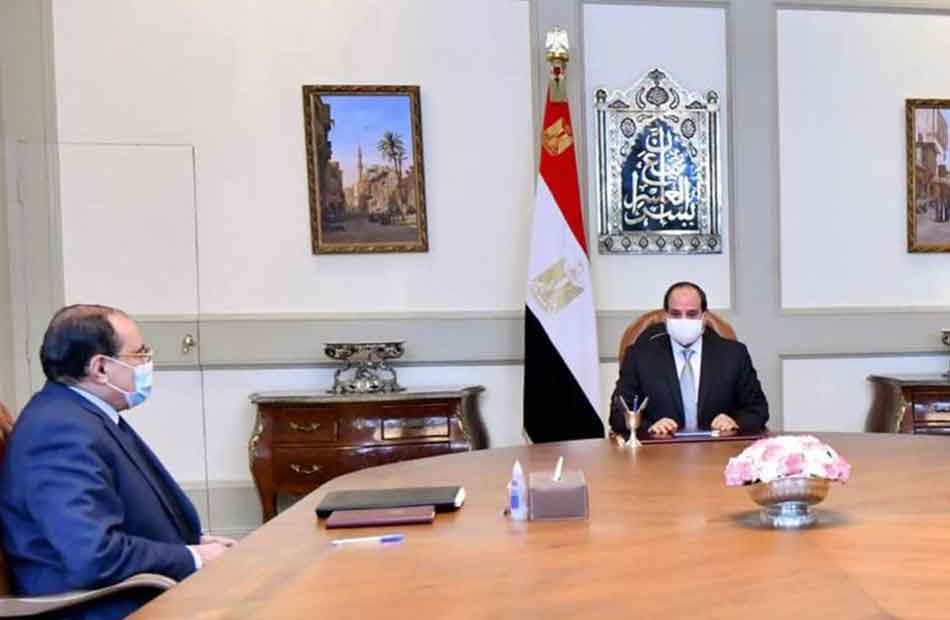 الرئيس السيسي يطلع على تطورات المراحل الحالية والمستقبلية لمشروع ;مستقبل مصر;