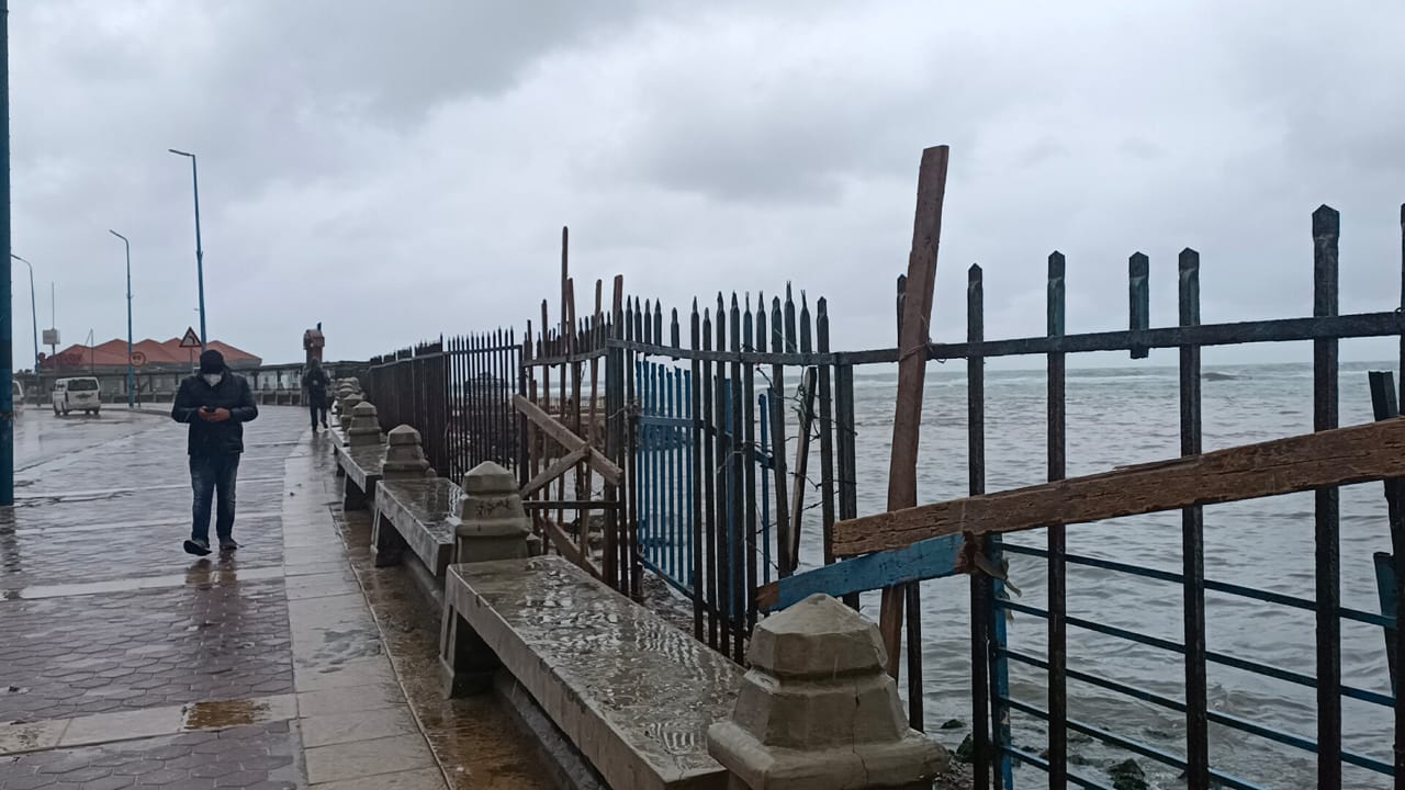 صقيع وأمطار متوسطة على الإسكندرية 