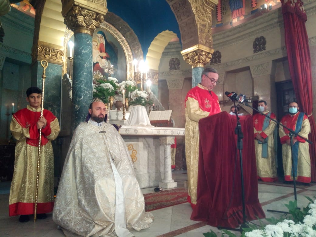 محافظ القاهرة يشهد احتفال الأرمن الأرثوذكس بعيد الميلاد  