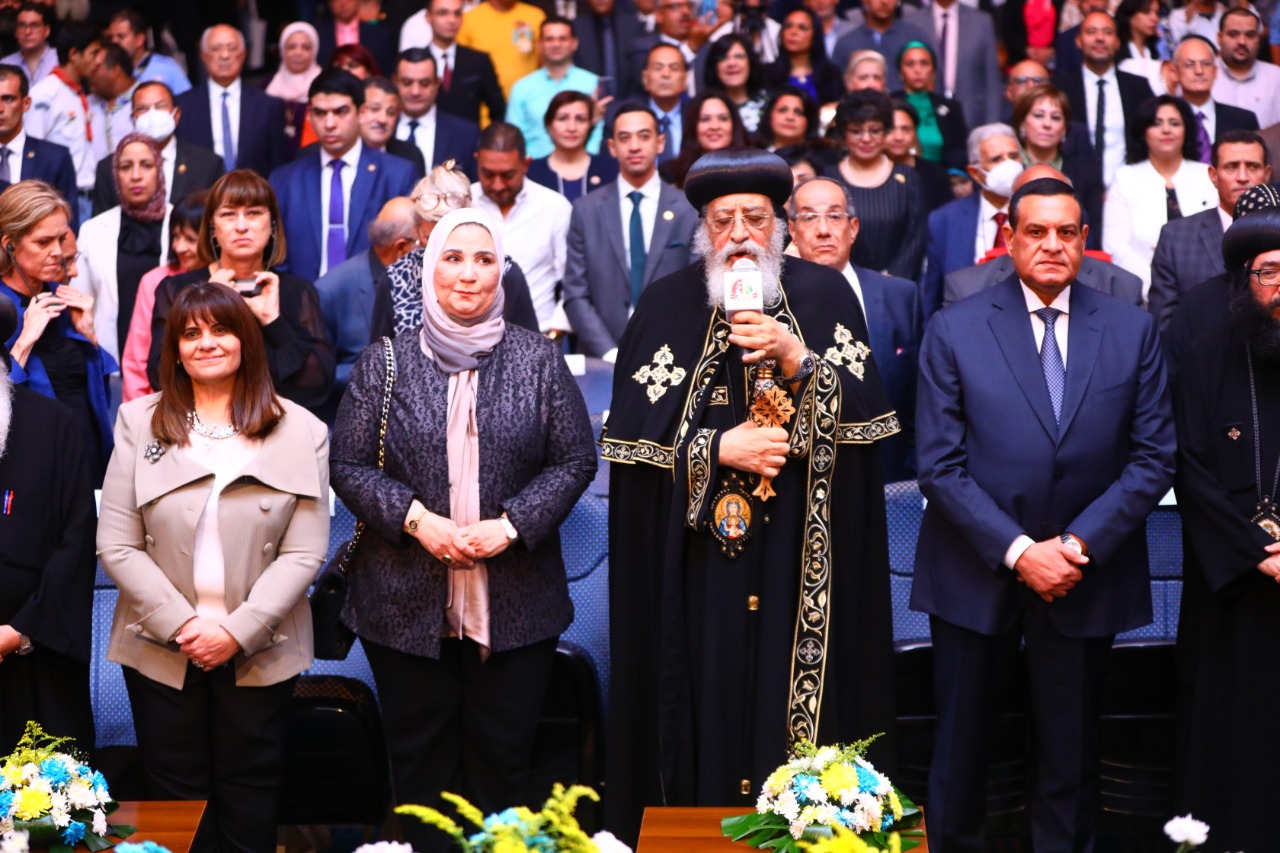 وزيرة التضامن تشارك في احتفالية الكنيسة الأرثوذكسية 