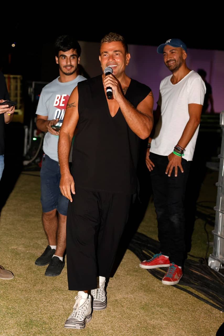 حفل عمرو دياب بالأردن