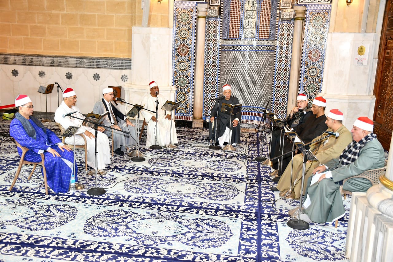 انطلاق مقرأة كبار القراء بمسجد الإمام الحسين