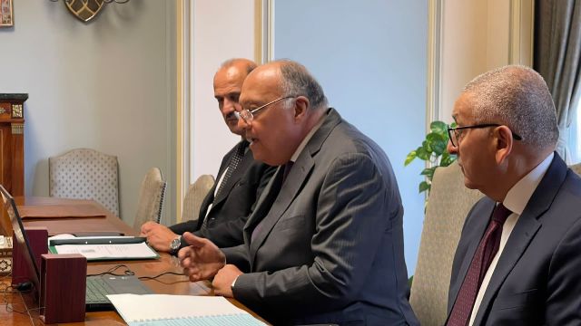وزير الخارجية يترأس أول اجتماعات مجموعة أصدقاء COP27