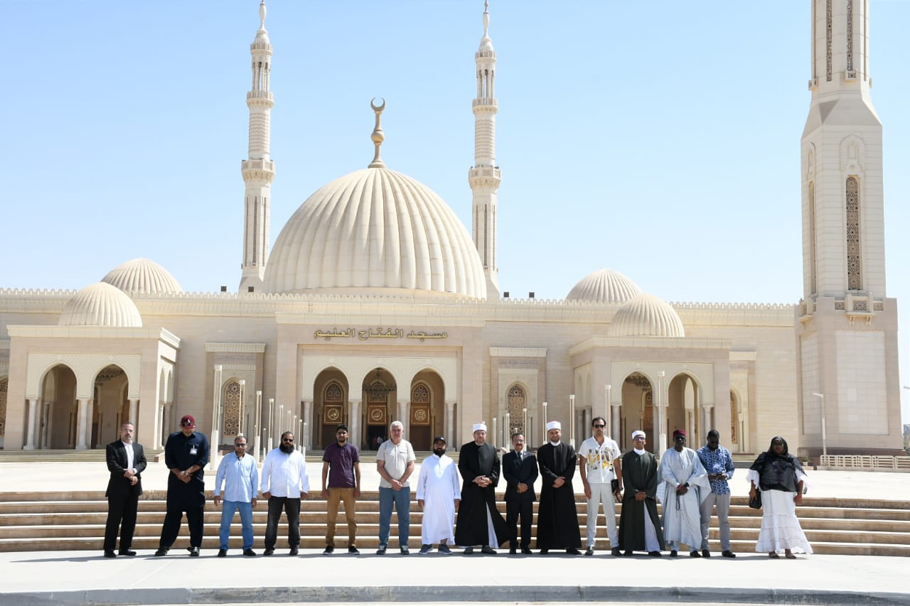 زيارة أعضاء اتحاد الإذاعات الإسلامية إلى العاصمة الإدارية الجديدة  