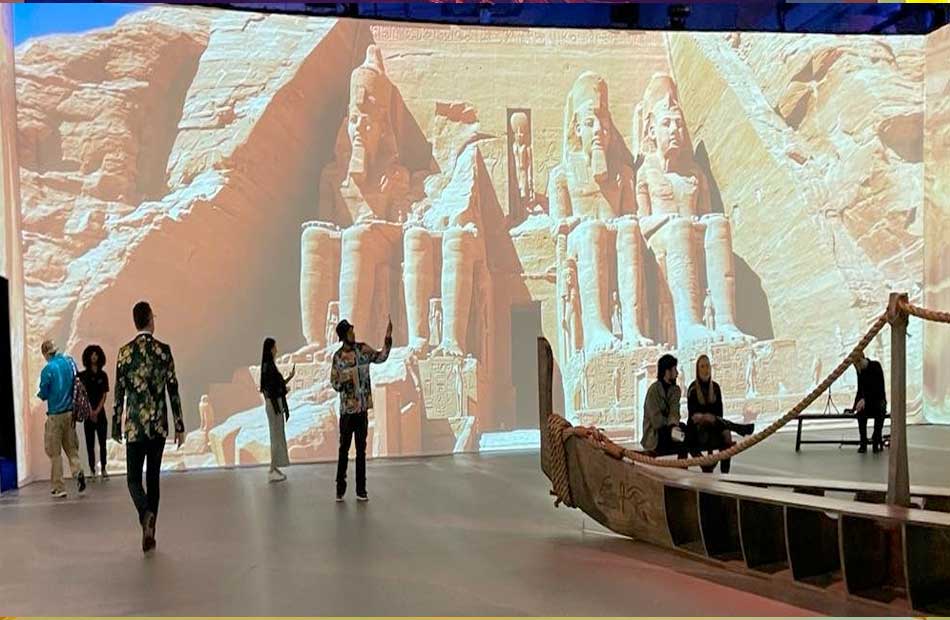  مندوب مصر بالأمم المتحدة بنيويورك يدعو الجميع لزيارة معرض  ما وراء توت عنخ آمون 