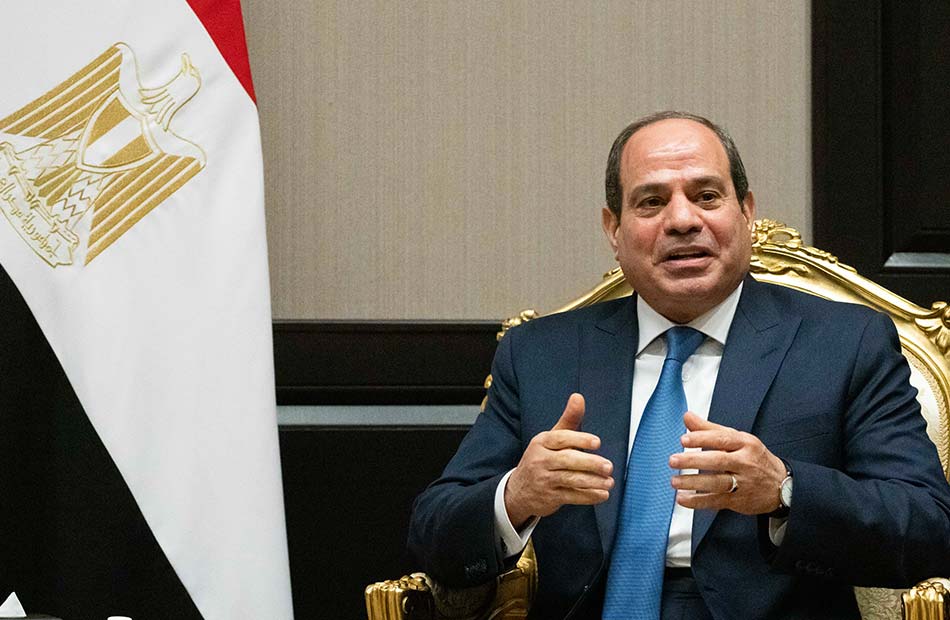 الرئيس السيسي يؤكد لـ ;بايدن; تمسك مصر بالحفاظ على أمنها المائي للأجيال الحالية والقادمة