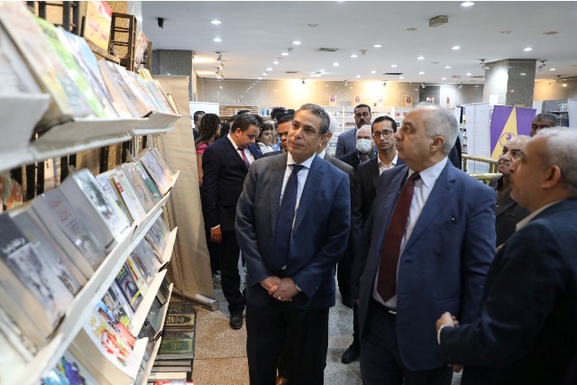 الأهرام ينظم معرضا للكتاب بالأكاديمية الدولية للعلوم والهندسة بمدينة الإنتاج الإعلامي