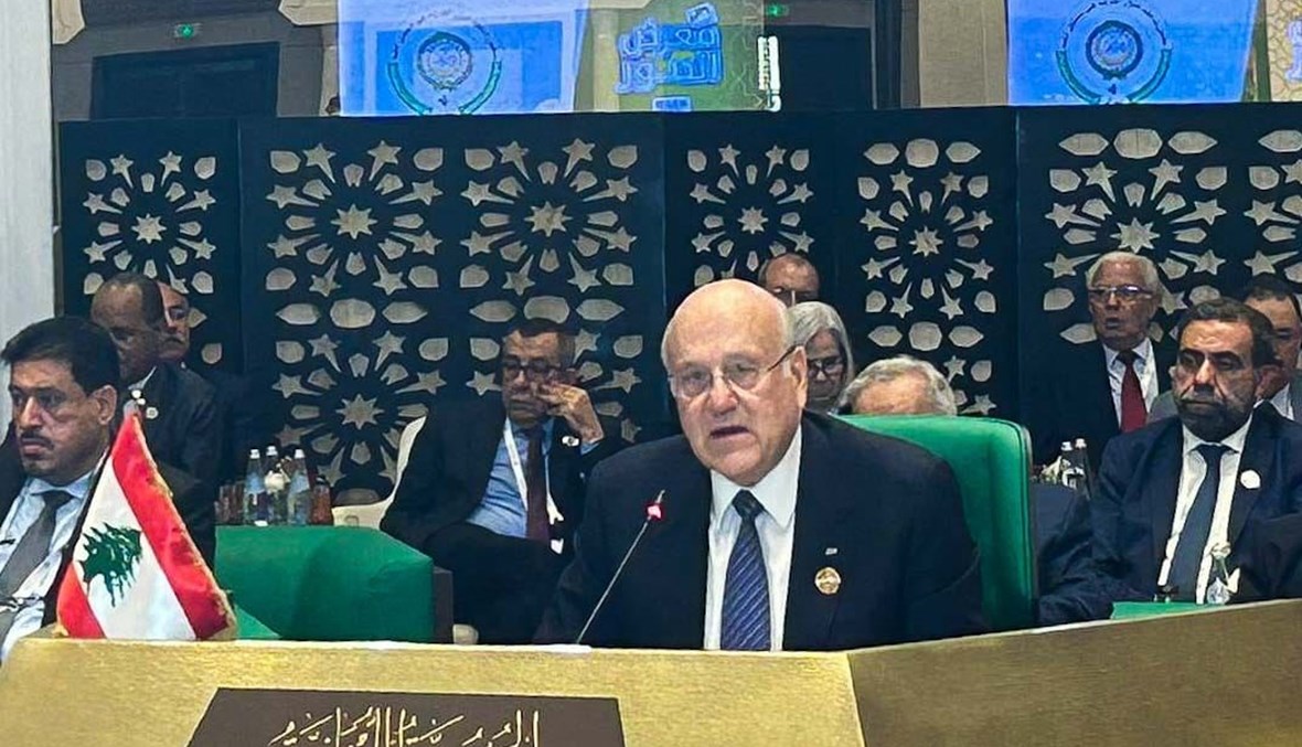 رئيس الحكومة اللبنانية يؤكد تضامن بلاده الكامل مع القضايا العربية