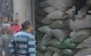   ضبط  طن أرز شعير في مخزن بدون ترخيص في كفرالشيخ 