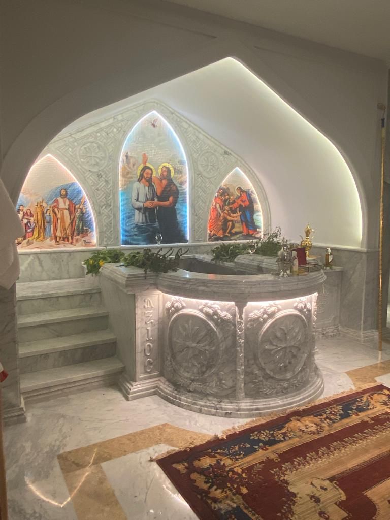 البابا تواضروس يدشن كنيسة الملاك ميخائيل بدير الملاك ويفتتح متحف به مقتنيات أثرية