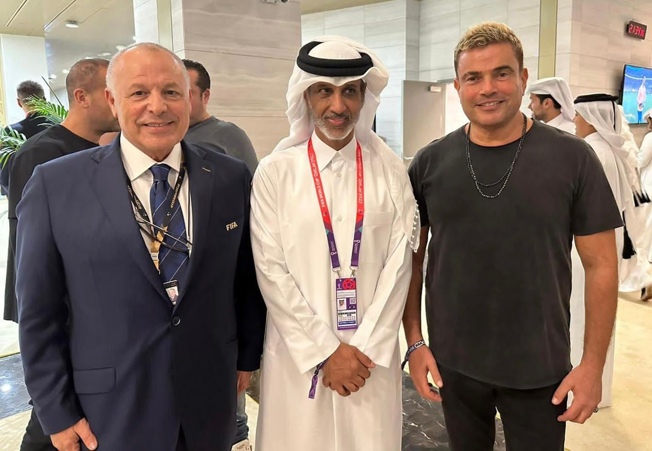 أبرز المشاهير الذين حضروا كأس العالم في قطر حتى الآن | صور