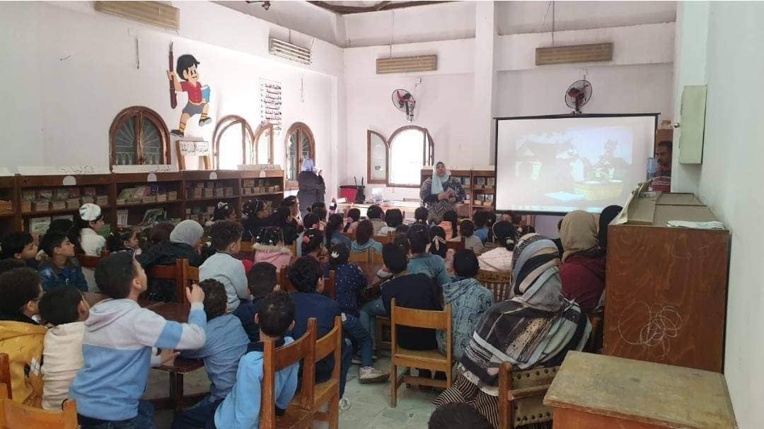  قصر ثقافة الطفل بطنطا يعرض فيلم تسجيلي لأطفال المدارس عن معالم مصر السياحية