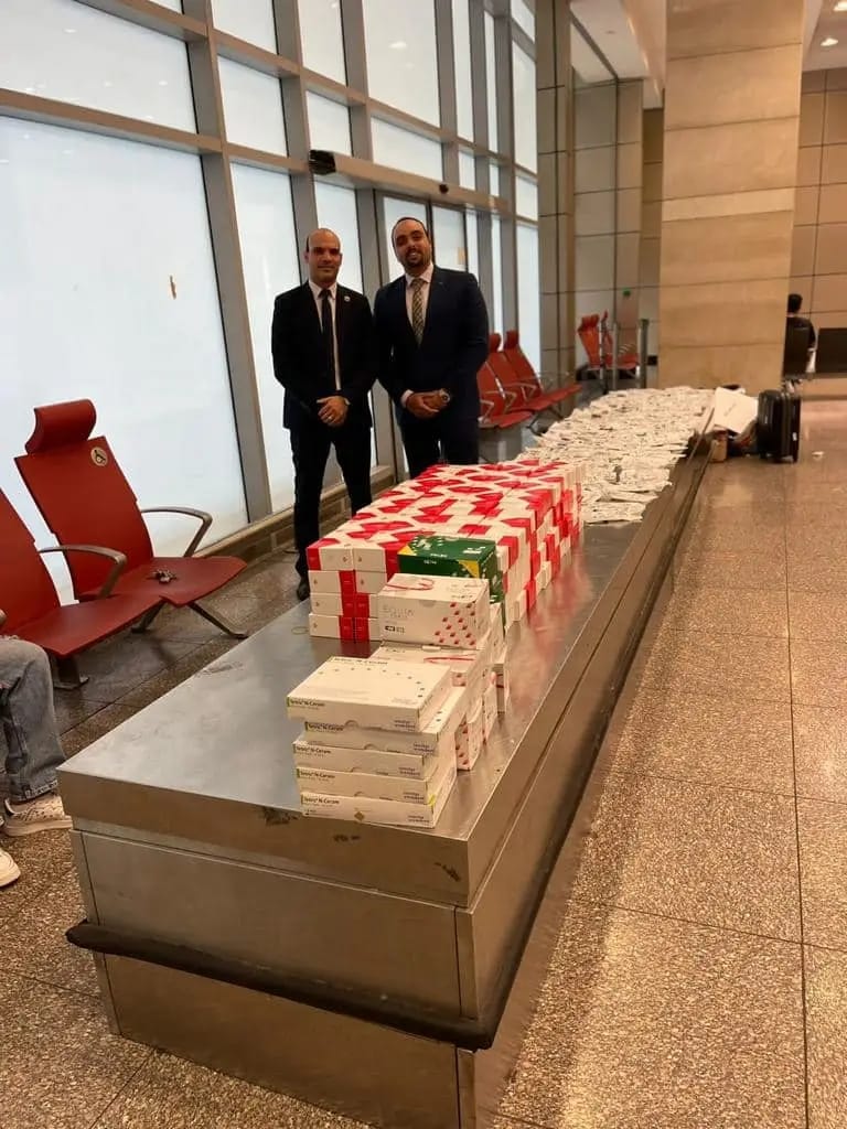 ضبط محاولات تهرب جمركى لعدد من السبائك الذهبية بمطار القاهرة الدولي