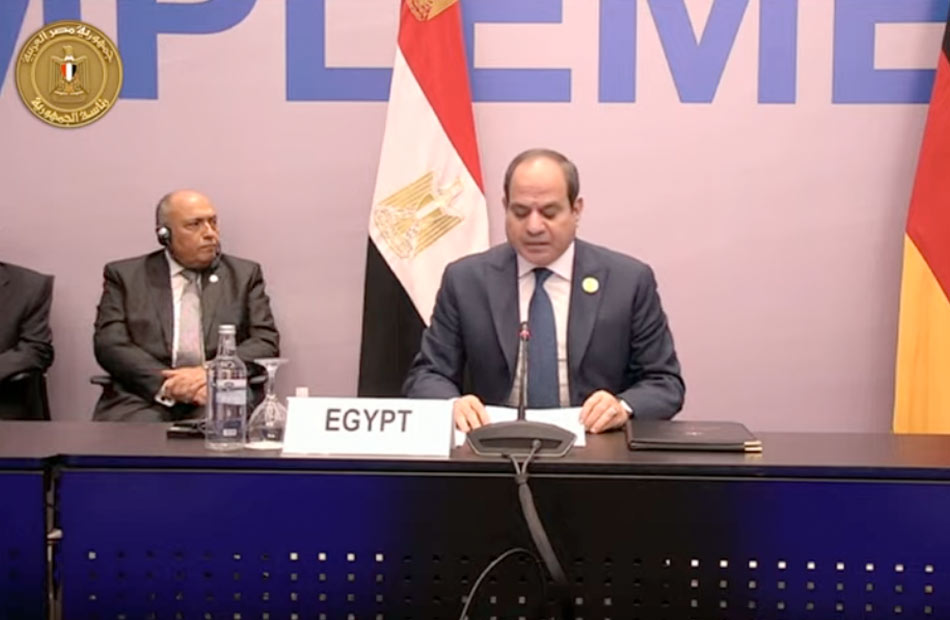 الرئيس السيسي يكاشف قادة العالم بما يثير قلق مصر والدول النامية بشأن قطاع الهيدروجين