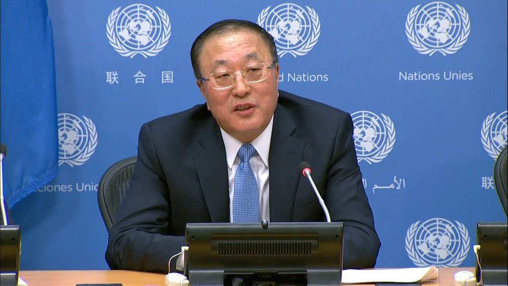مندوب الصين لدى الأمم المتحدة على مجلس الأمن التحرك الفوري لوقف إطلاق النار في غزة وحماية المدنيين