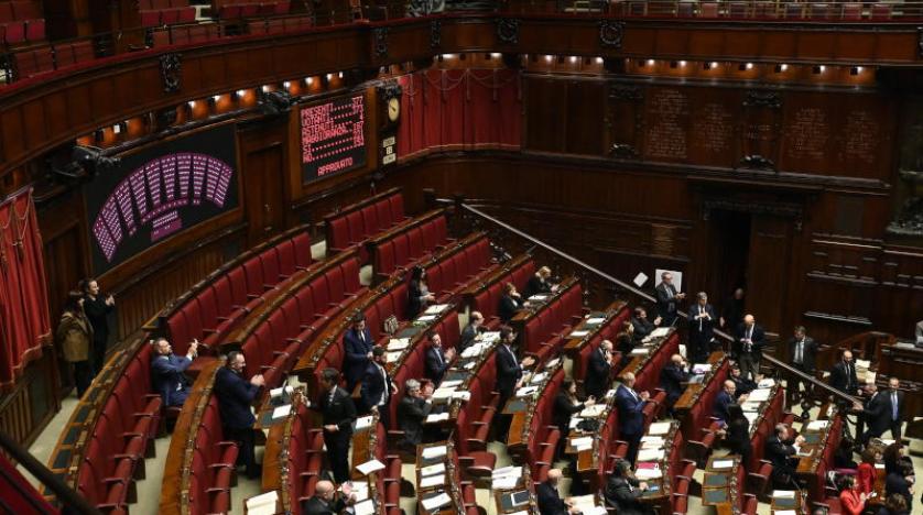 مجلس النواب الإيطالي يوافق على مشروع قانون الميزانية الجديدة