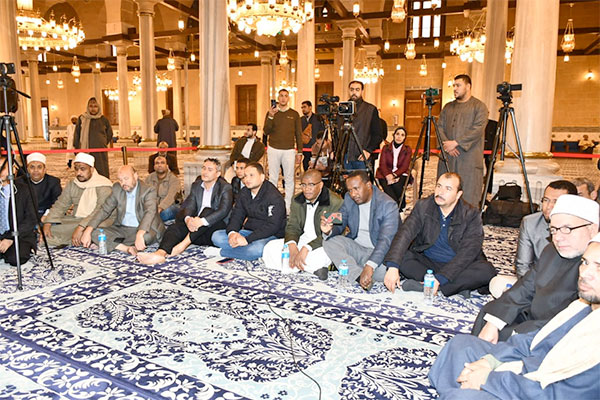 انطلاق أول مقرأة مسجدية  مجودة  لكبار القراء  بمسجد الإمام الحسين
