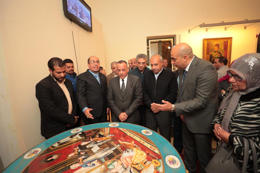 معرض للمضبوطات الأثرية بمتحف قصر الأمير محمد علي بالمنيل