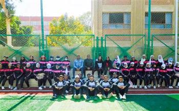    طالبا من كلية التربية الرياضية يتفقدون مشروعات قرى مركز المنشاة ضمن مبادرة من  حقك تعرف 