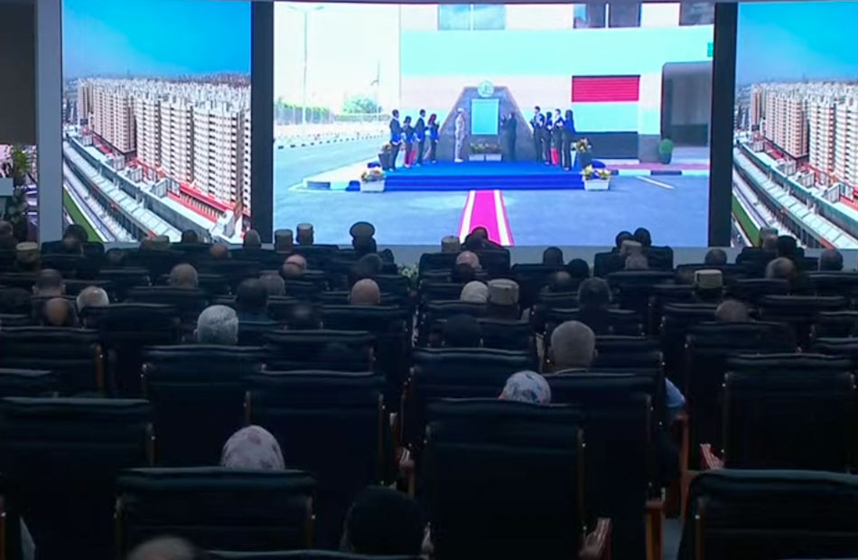 الرئيس السيسي يشهد افتتاح المرحلة الثالثة من مشروع  بشاير الخير   عبر الفيديو كونفرانس
