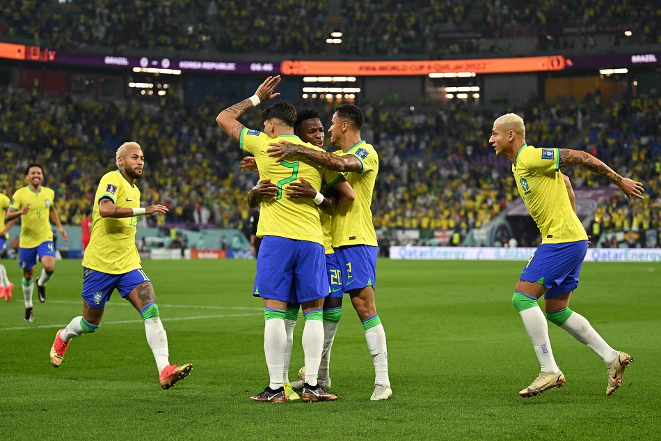 البرازيل تتأهل لربع نهائي المونديال بعد اكتساح كوريا الجنوبية برباعية