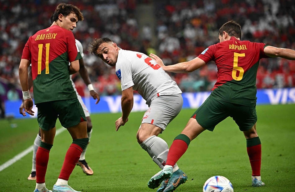 مباراة البرتغال وسويسرا 