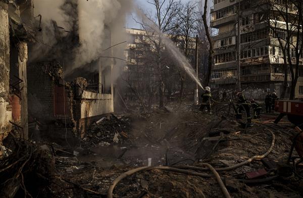 أوكرانيا مقتل  شخصا على الأقل وإصابة أكثر من  آخرين في ميكولايف