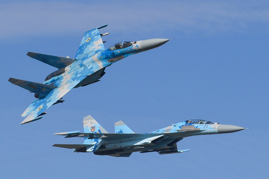 أوكرانيا القوات الجوية تشن  ضربات على مناطق تمركز جنود روس وتدمر طائرة بدون طيار‎‎