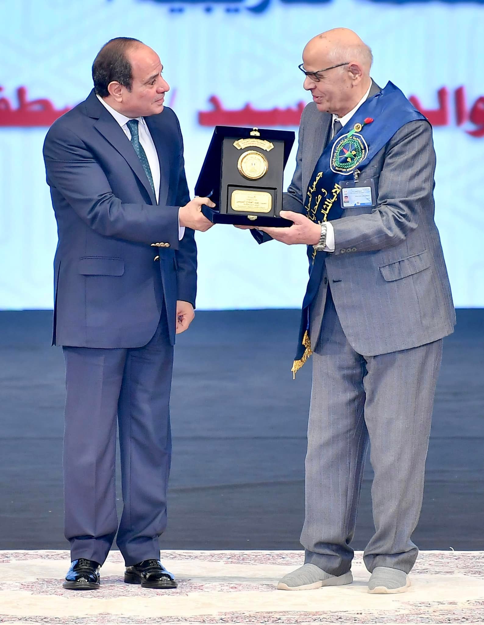 الرئيس عبد الفتاح السيسي خلال الندوة التثقيفية للقوات المسلحة بمناسبة الاحتفال بيوم الشهيد