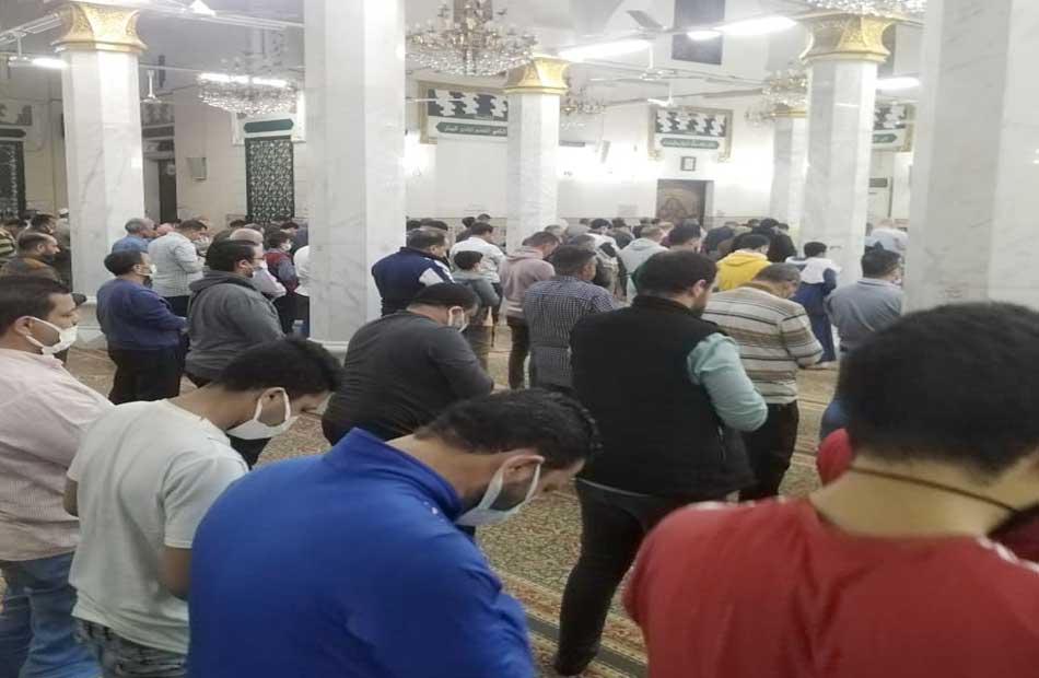 المساجد تستقبل ضيوف الرحمن لصلاة تراويح أول ليلة من رمضان |صور
