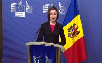 رئيسة مولدوفا تدعو الاتحاد الأوروبي لدعم تطلع بلادها للانضمام إلى التكتل
