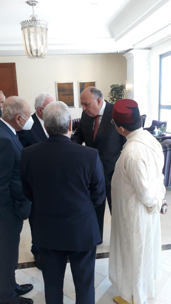  مشاركة الوزراء في اجتماع اللجنة الوزارية العربية بالأردن 