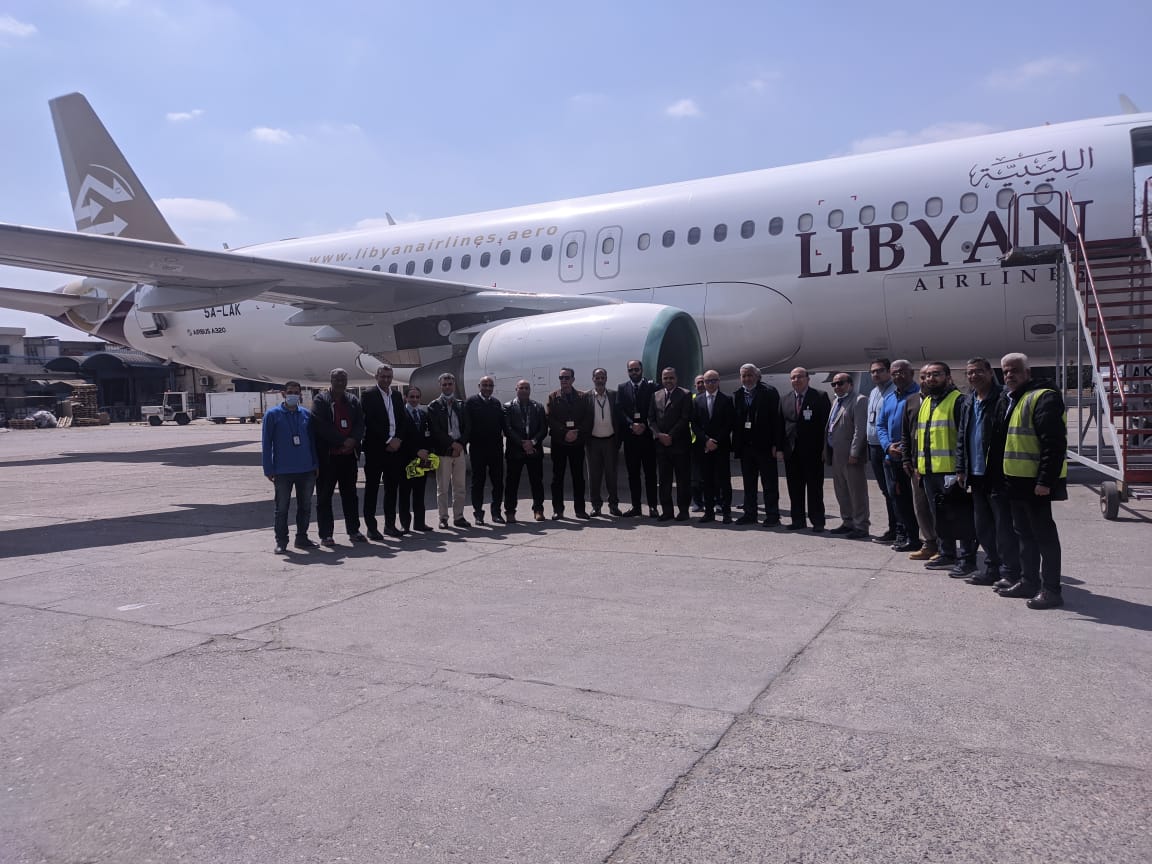 تعزيز التعاون الفني بين شركة مصر للطيران للصيانة والخطوط الجوية الليبية |صور
