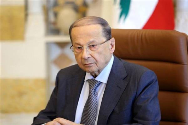 الرئيس اللبناني يؤكد تضامن بلاده مع مصر بعد الهجوم الإرهابي غرب سيناء