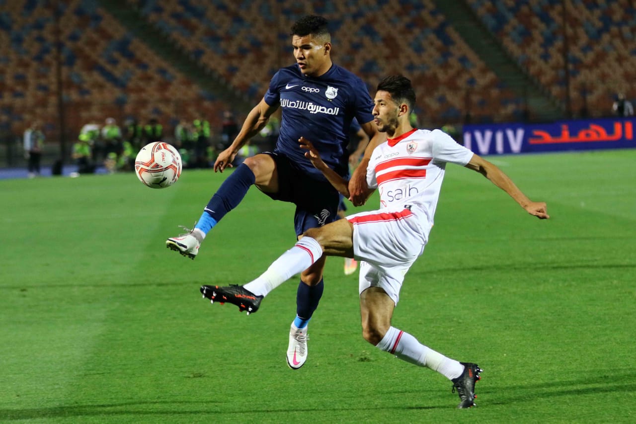 مباراة الزمالك وإنبي 