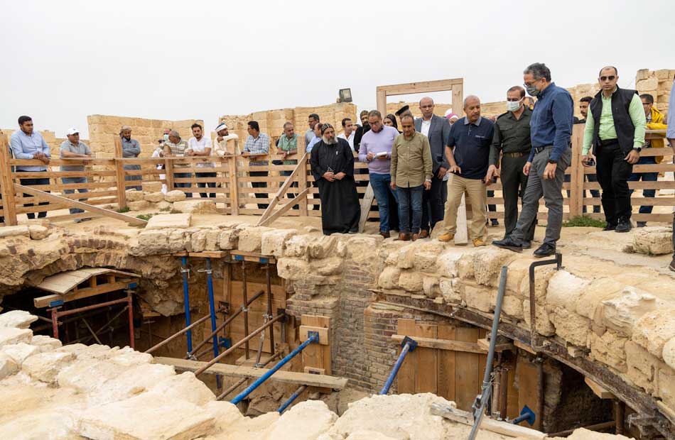 بدء إجراءات رفع موقع أبو مينا الأثري من قائمة التراث المهدد بالخطر باليونسكو   