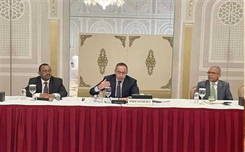  سفير مصر في الدوحة يترأس اجتماع مجموعة السفراء الأفارقة في قطر | صور