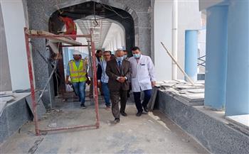   انتهاء  من أعمال تطوير مستشفى حميات المحلة الكبرى | صور