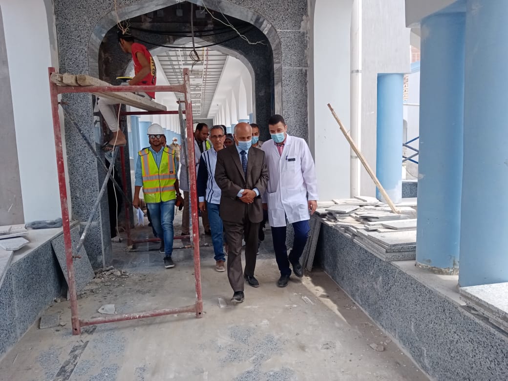 انتهاء  من أعمال تطوير مستشفى حميات المحلة الكبرى | صور