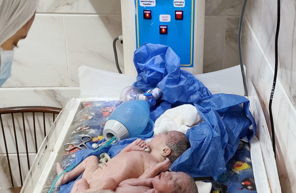 ولادة قيصرية بمستشفى المنشاوي العام فى طنطا