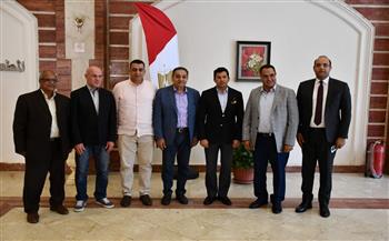   أشرف-صبحي-يلتقي-الوفد-اللبناني-المشارك-في-اجتماعات-مجلس-وزراء-الشباب-والرياضة-العرب