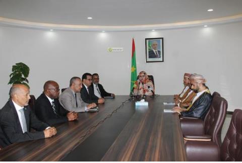 موريتانيا وسلطنة عمان تبحثان مجالات التعاون الثنائي