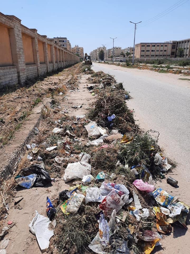 رفع كفاءة الخدمات وتحسين المرافق وتطهير مطابق الصرف ببلطيم