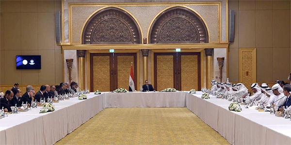 رئيس الوزراء يلتقي كبار المستثمرين الاماراتيين بالعاصمة أبوظبي