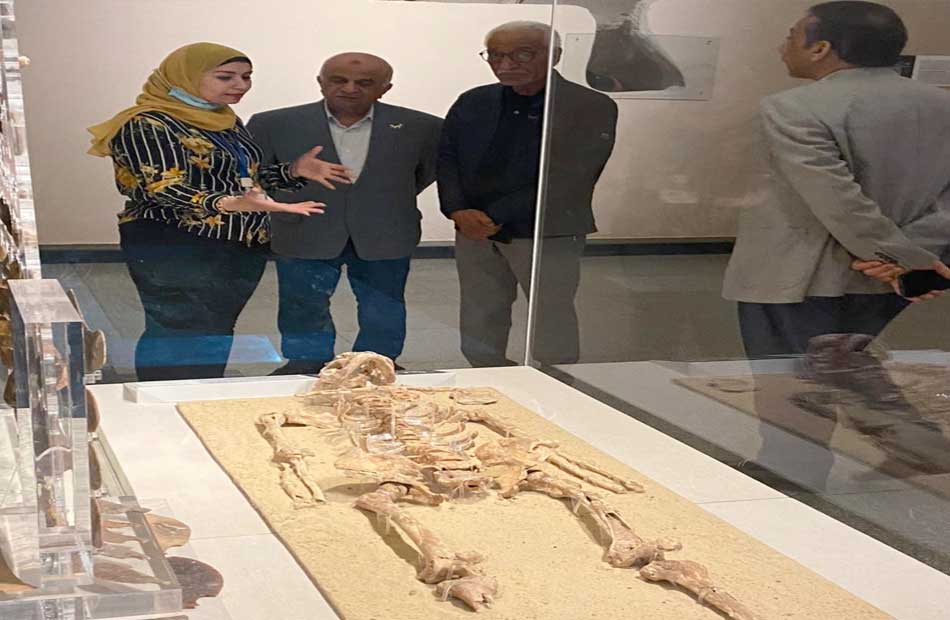  السفير العماني لدى مصر يزور المتحف القومي للحضارة المصرية