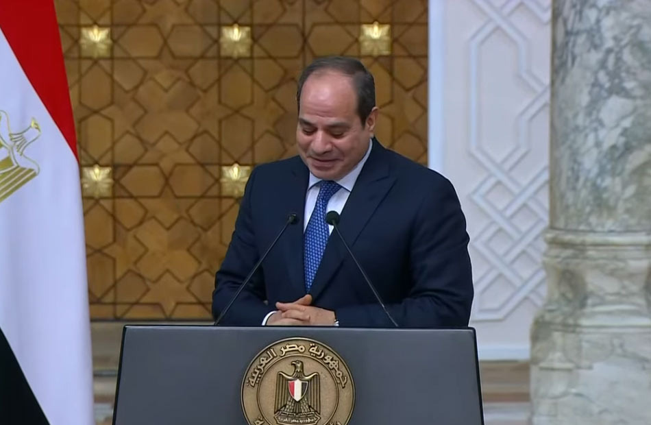 الرئيس السيسي أؤكد حرص مصر على دعم المؤسسات الشرعية باليمن