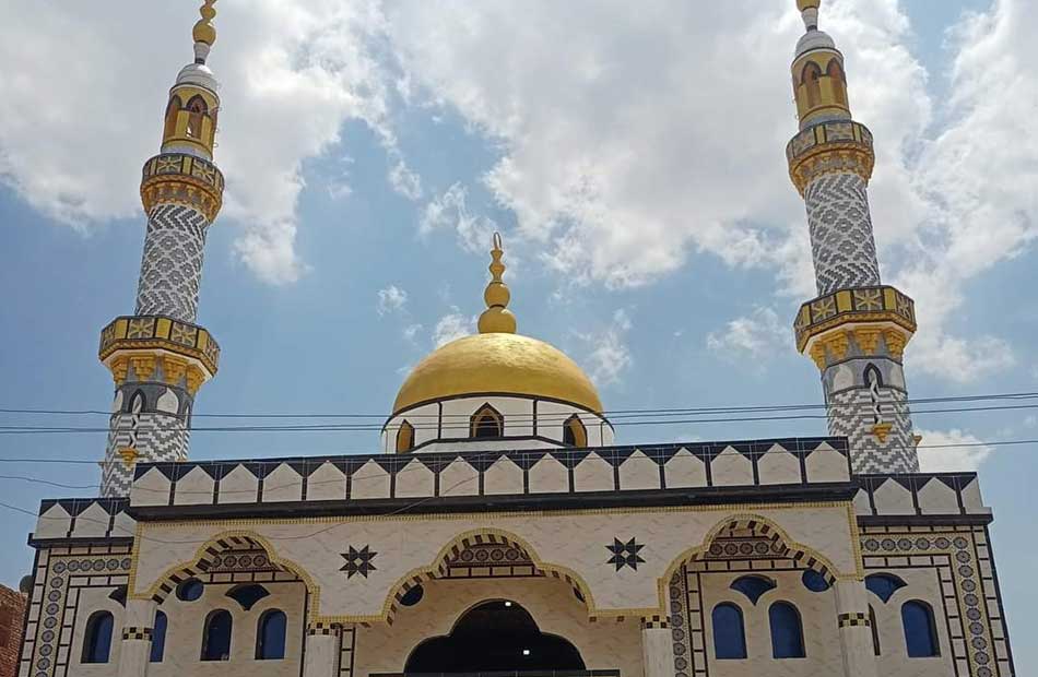 افتتاح  مسجدًا الجمعة القادمة |صور