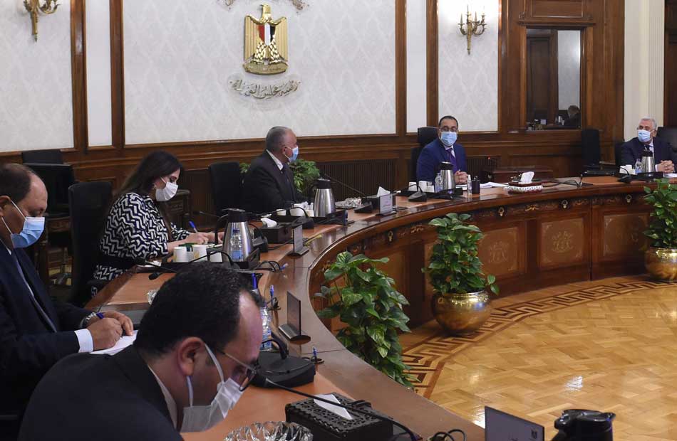 اجتماع رئيس الوزراء لمتابعة الموقف التنفيذي لتطوير بحيرة المنزلة 
