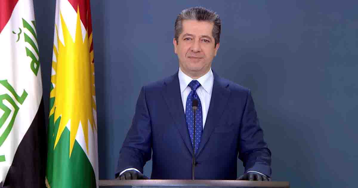 رئيس حكومة كردستان يطالب بغداد بتشكيل قوة مشتركة لـ ملء الفراغ  بعد الهجمات الصاروخية الأخيرة